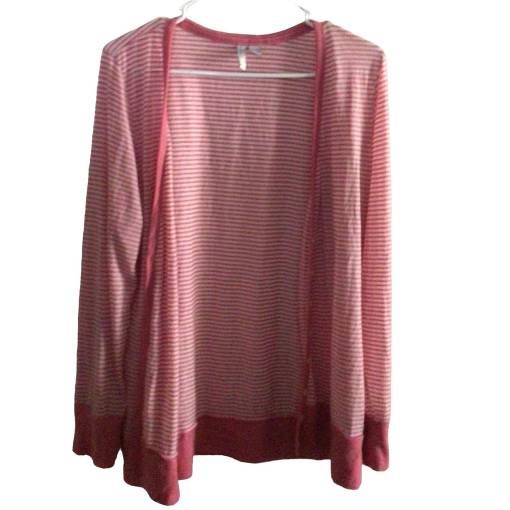 OLD NAVY BUTTON UP STRIPED CARDIGAN SIZE XL
